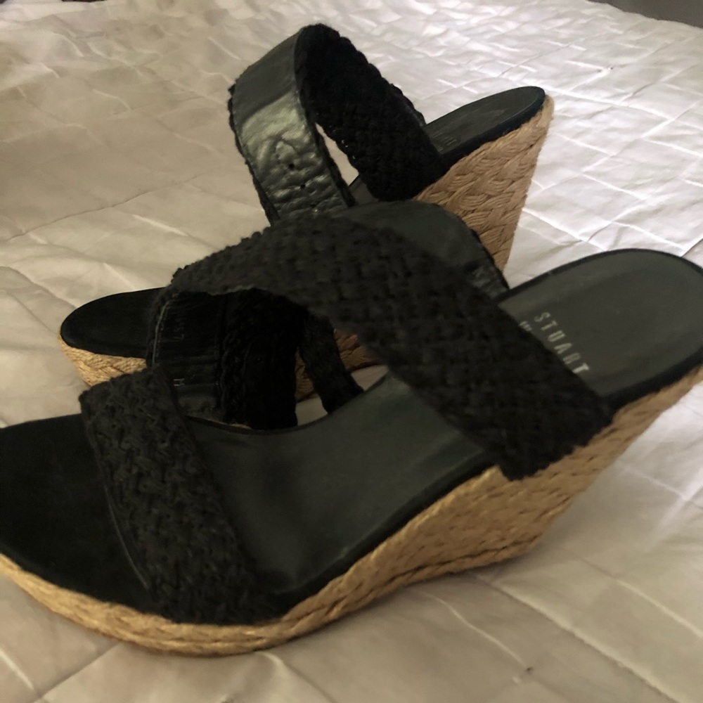 Stuart Weizmann Alex black crochet